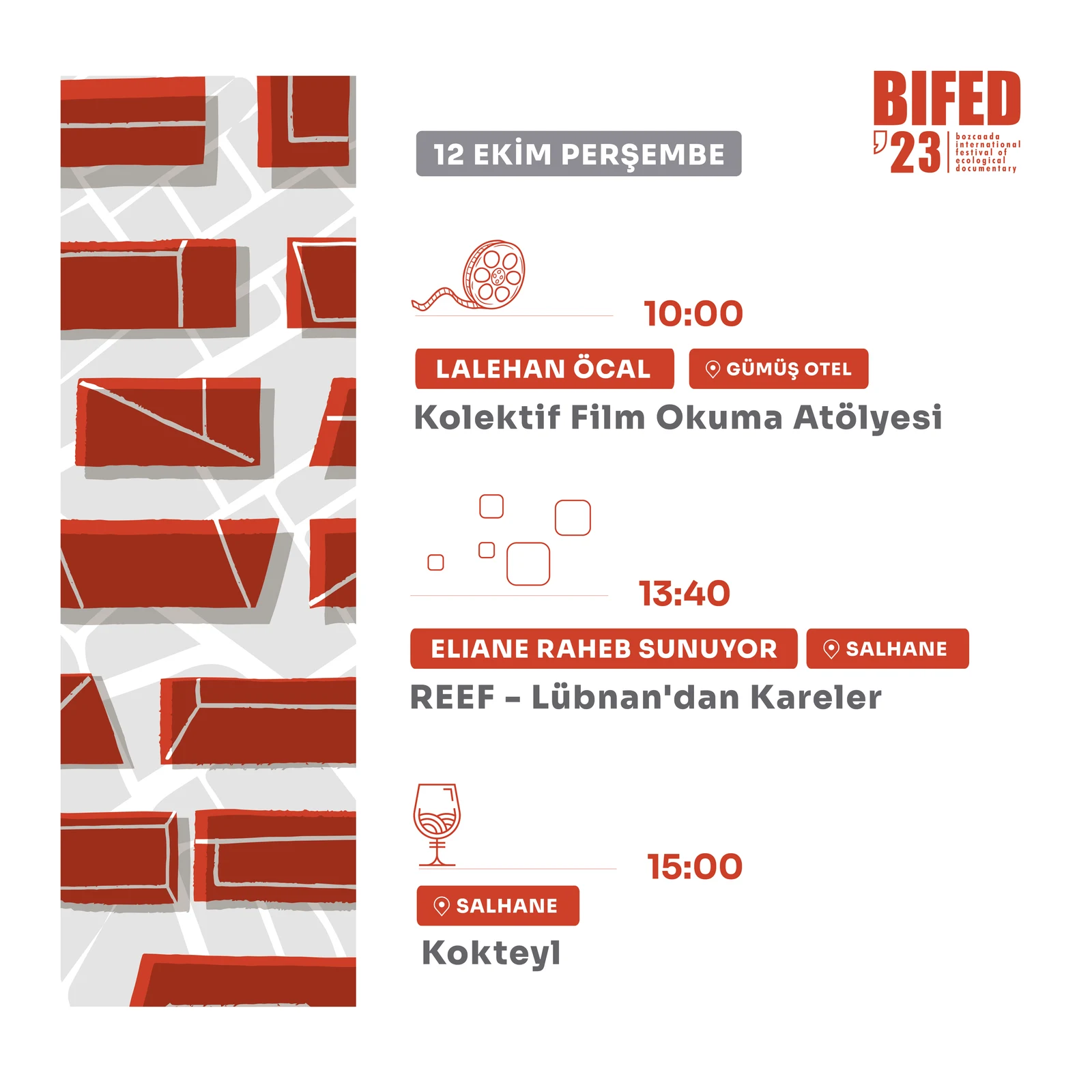 BIFED 2023 · Özgün etkinlik programı 1