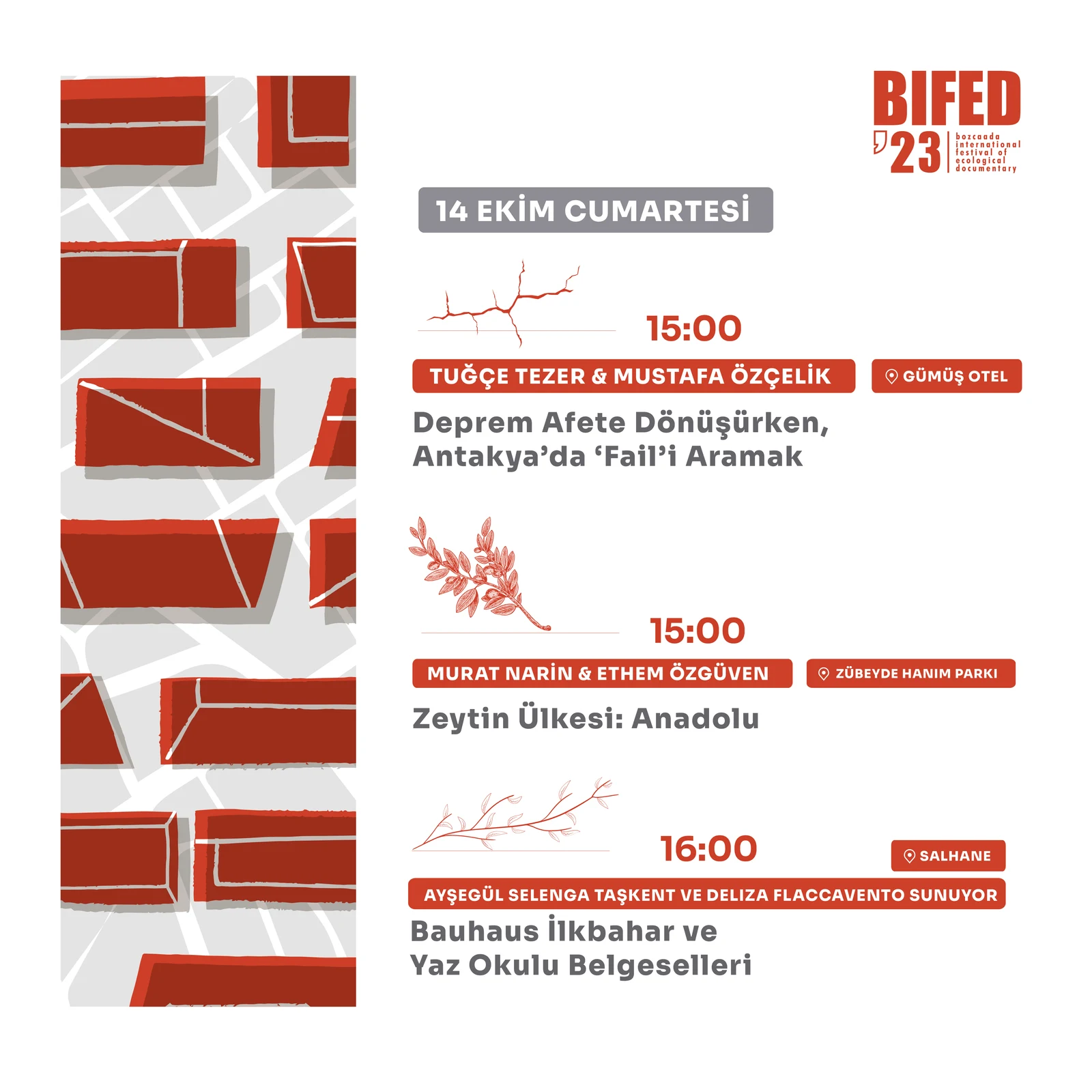 BIFED 2023 · Özgün etkinlik programı 5